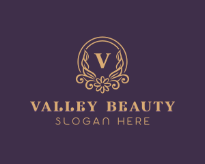 Flower Beauty Salon logo design