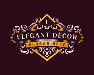 Floral Elegant Boutique logo design