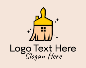 Home Housekeeper Broom  Logo