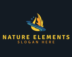 Flammable Liquid Fuel logo design