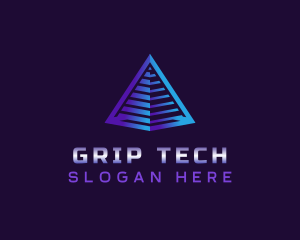 Pyramid Tech Digital logo design