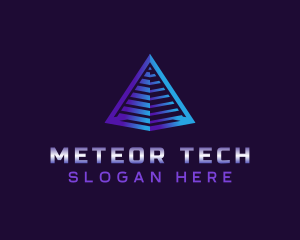 Pyramid Tech Digital logo design