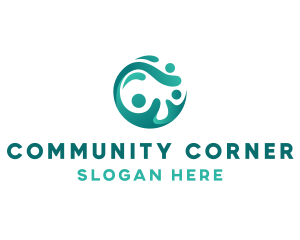 Community Family Organization logo design