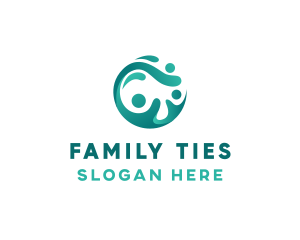 Community Family Organization logo design