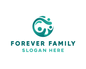 Community Family Organization logo design