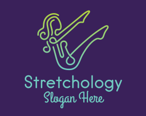 Yoga Boat Stretch logo