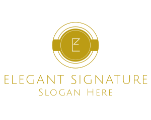 Elegant Round Business logo design