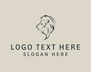 Wildlife Lion Animal logo