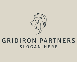 Wildlife Lion Animal logo design