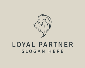 Wildlife Lion Animal logo design