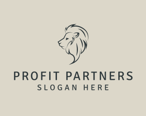 Wildlife Lion Animal logo design