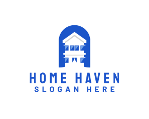 Residential Home Architecture logo design