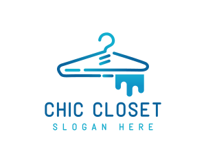 Hanger Clothing Business logo design