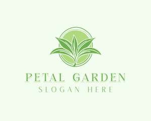 Botanical Greenery Plant logo design