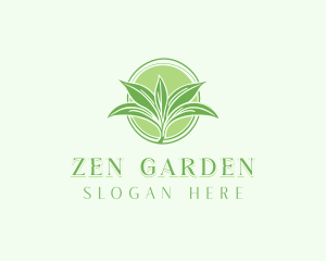 Botanical Greenery Plant logo design