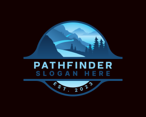 Pathway Mountain Scenery logo