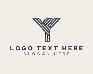 Professional Marketing Letter Y logo