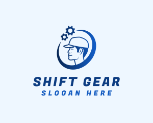 Mechanical Gear Handyman logo design