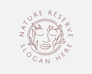 Natural Beauty Face logo design