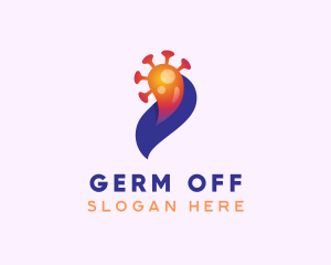 Infectious Virus Disease logo design