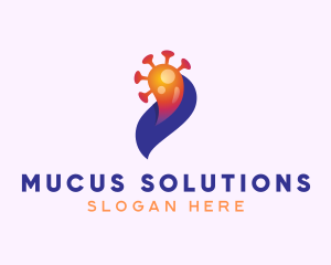 Infectious Virus Disease logo design