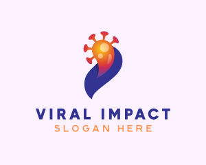 Infectious Virus Disease logo design