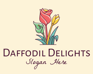 Colorful Flower Decor logo