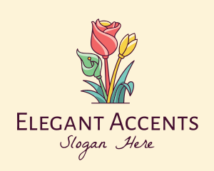 Colorful Flower Decor logo