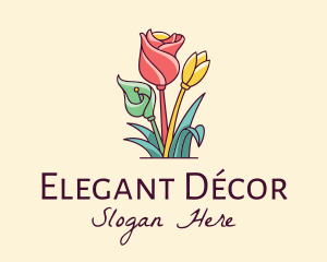 Colorful Flower Decor logo