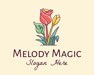 Colorful Flower Decor logo