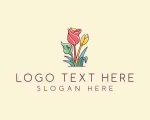 Bouquet Flower Floristry logo