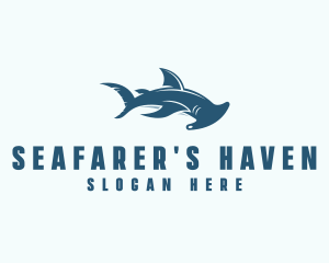 Ocean Hammer Head Shark  logo