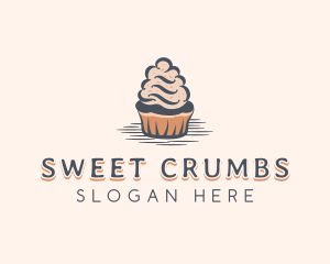 Sweet Muffin Cupcake logo