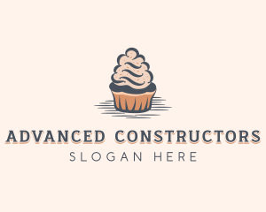 Sweet Muffin Cupcake logo design