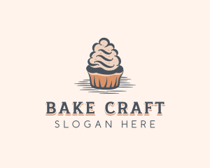 Sweet Muffin Cupcake logo design