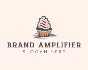 Sweet Muffin Cupcake logo design