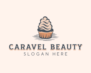 Sweet Muffin Cupcake logo design