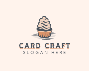 Sweet Muffin Cupcake logo design