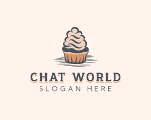 Sweet Muffin Cupcake logo design