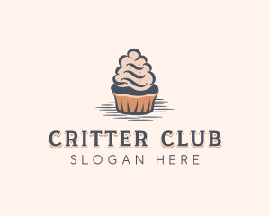 Sweet Muffin Cupcake logo design