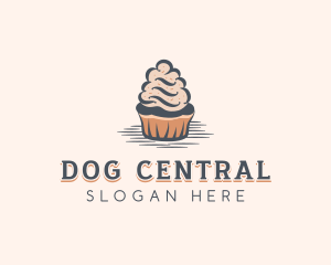 Sweet Muffin Cupcake logo design