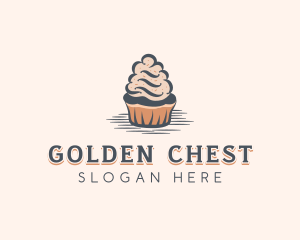 Sweet Muffin Cupcake logo design