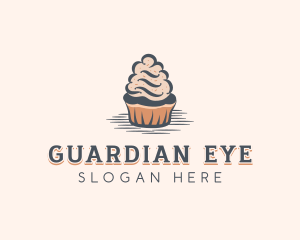 Sweet Muffin Cupcake logo design