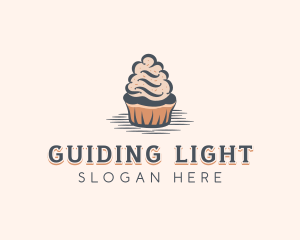 Sweet Muffin Cupcake logo design