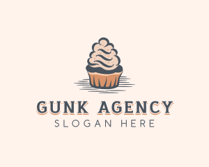 Sweet Muffin Cupcake logo design