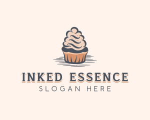 Sweet Muffin Cupcake logo design