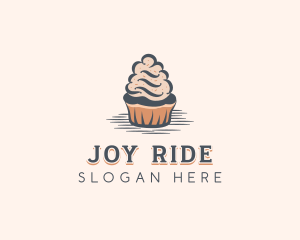 Sweet Muffin Cupcake logo design