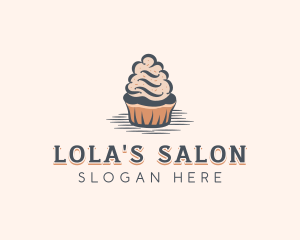 Sweet Muffin Cupcake logo design