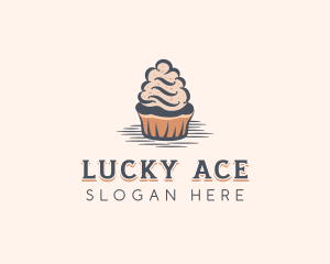 Sweet Muffin Cupcake logo design