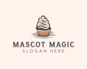 Sweet Muffin Cupcake logo design